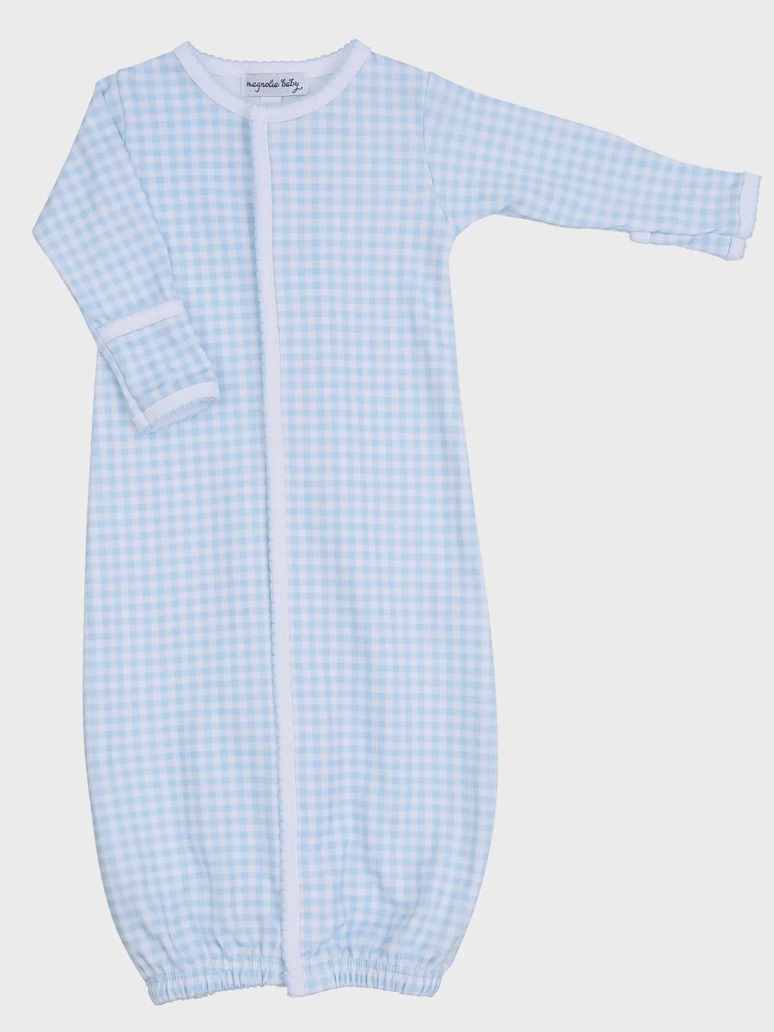 Magnolia Baby - Mini Checks Converter - Blue: Blue / NB