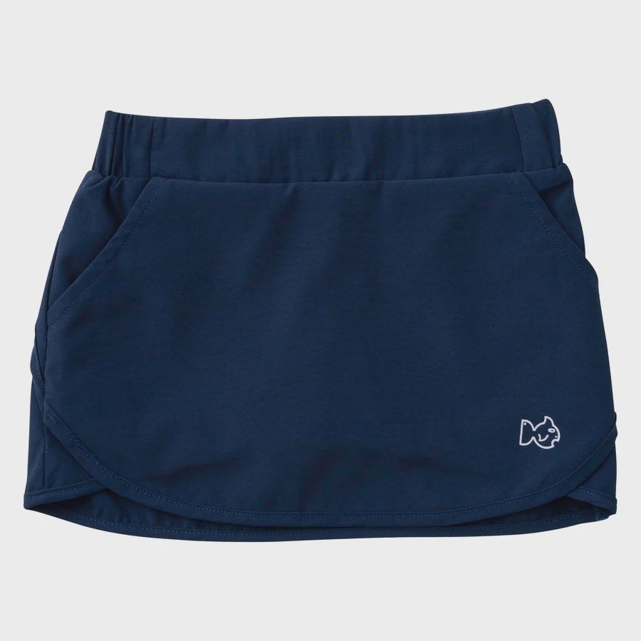 Carolina Catch Skort - Set Sail Navy, Size: 6