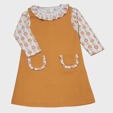 St. Remmy Cotton Pima 2-piece Dress, Size: 3