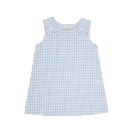 Juliet Jumper - Flannel, Size: 1824M, Colour: Beale Street Blue Gingham/Worth Avenue White