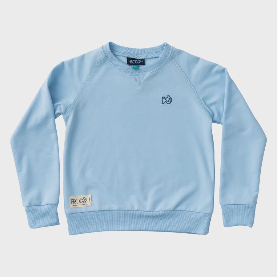 Crew Control Sweatshirt - Clear Sky, Size: 6