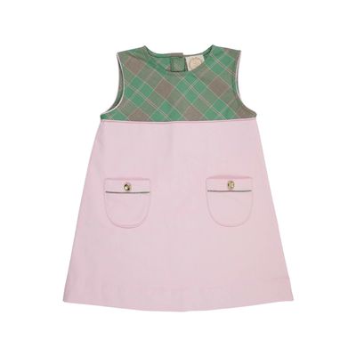 Jill Jumper (Corduroy) - Mirador Place Plaid with Palm Beach Pink