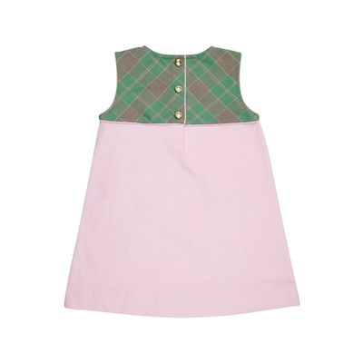 Jill Jumper (Corduroy) - Mirador Place Plaid with Palm Beach Pink