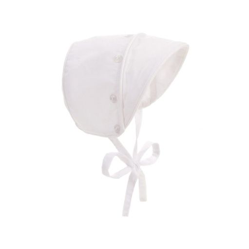 Barringer Bonnet - Broadcloth, Size: S, Colour: Worth Avenue White