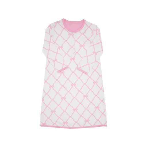 Nightingale Nightgown, Size: M, Colour: Belle Meade Bow/Pier Party Pink, Season: CORE