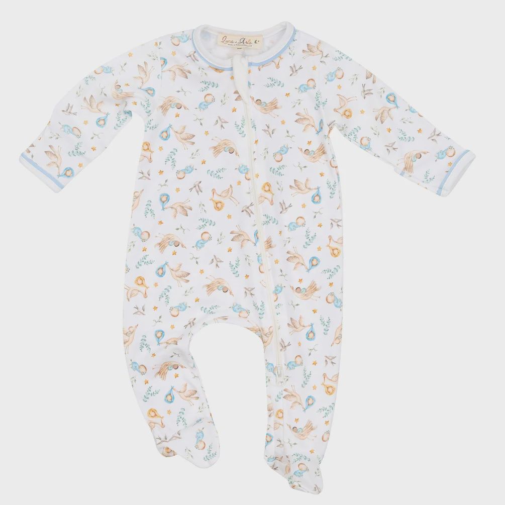 Cherished Arrivals Footie - Blue, Size: PREM