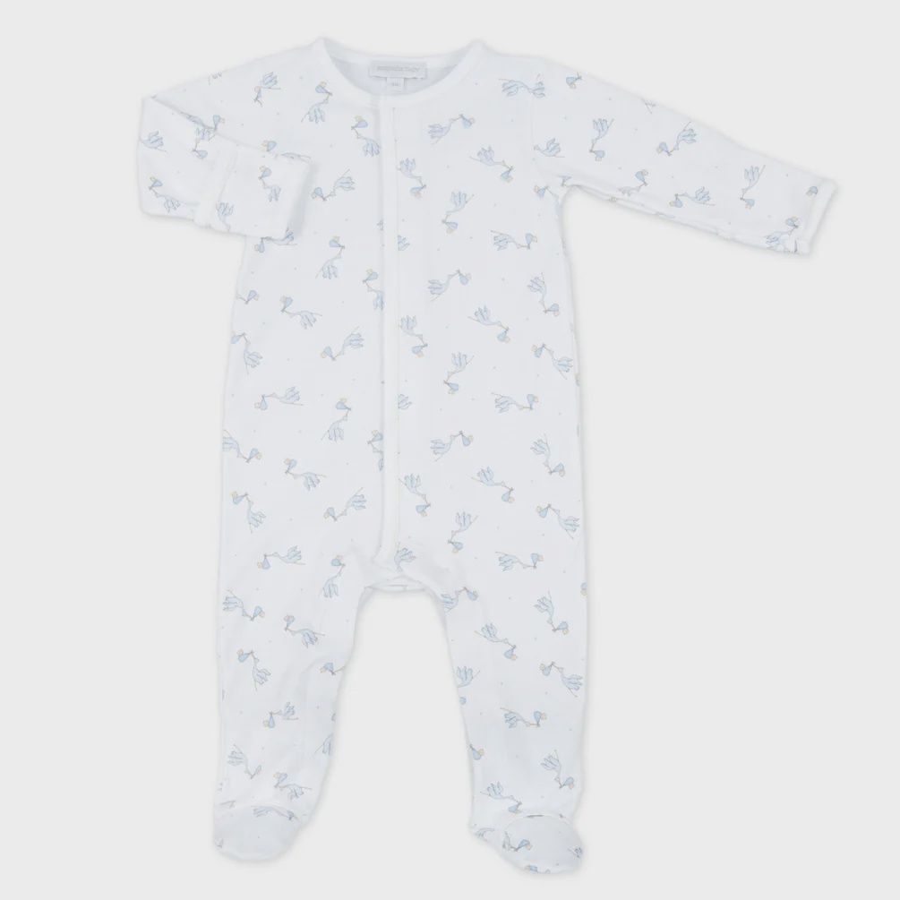 Worth the Wait Footie - Blue, Size: PREM