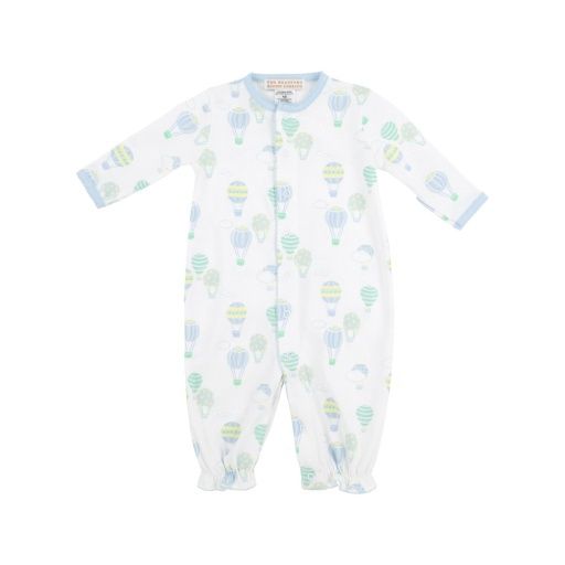 Twinkle Twinkle 2 in 1 gown, Size: NB, Colour: Up Up and Away (blue) / Buckhead Blue