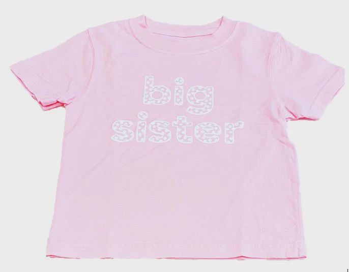 Big Sister tshirt, Size: XXS(2T)