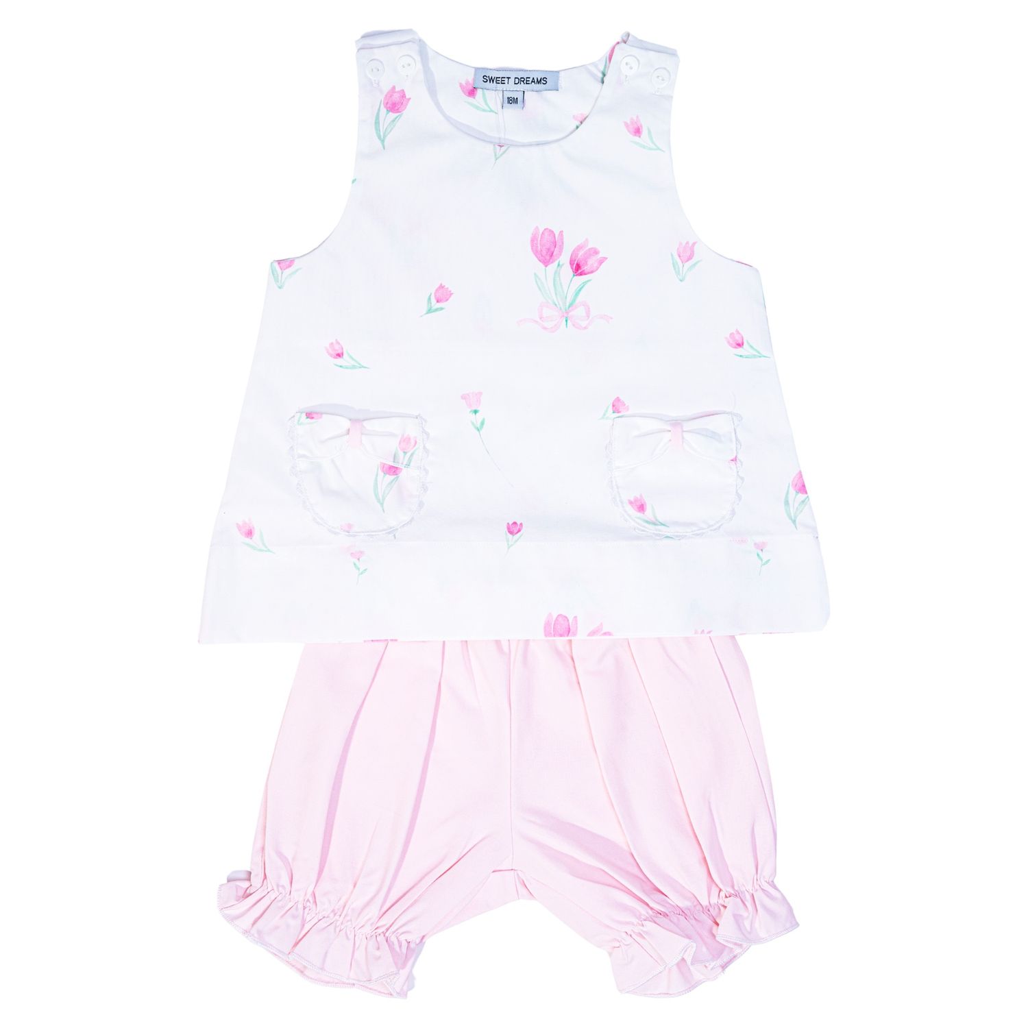 Tia&#39;s Tulip Bloomer Set, Size: 18M