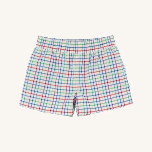 Sheffield Shorts, Colour: Kindness Wins Windowpane/Wood Boat Blue, Size: 1824M