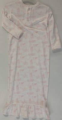 Pink Western Girl Gown