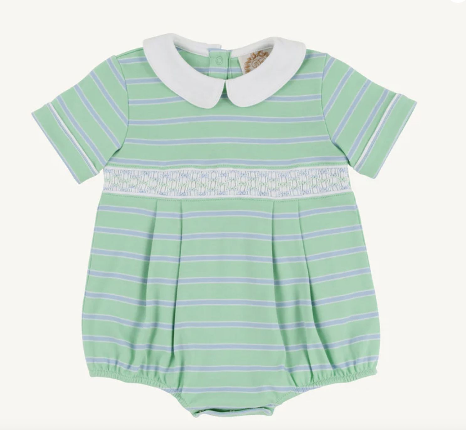 Smocked Bradford Bubble, Size: 6-12M