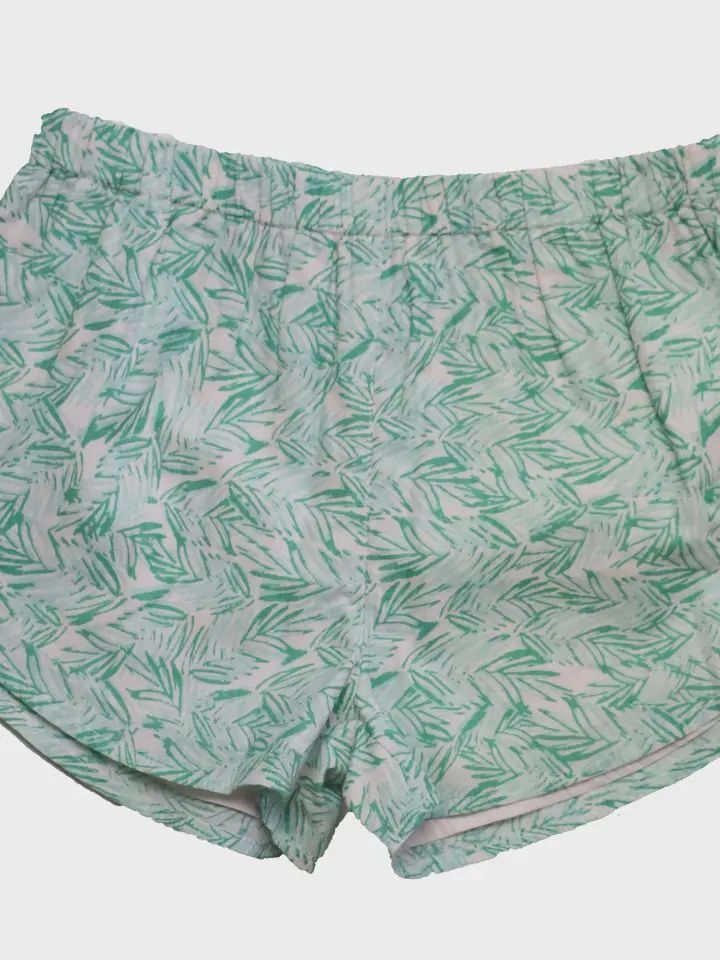 Shorts in Palm, Size: 2T