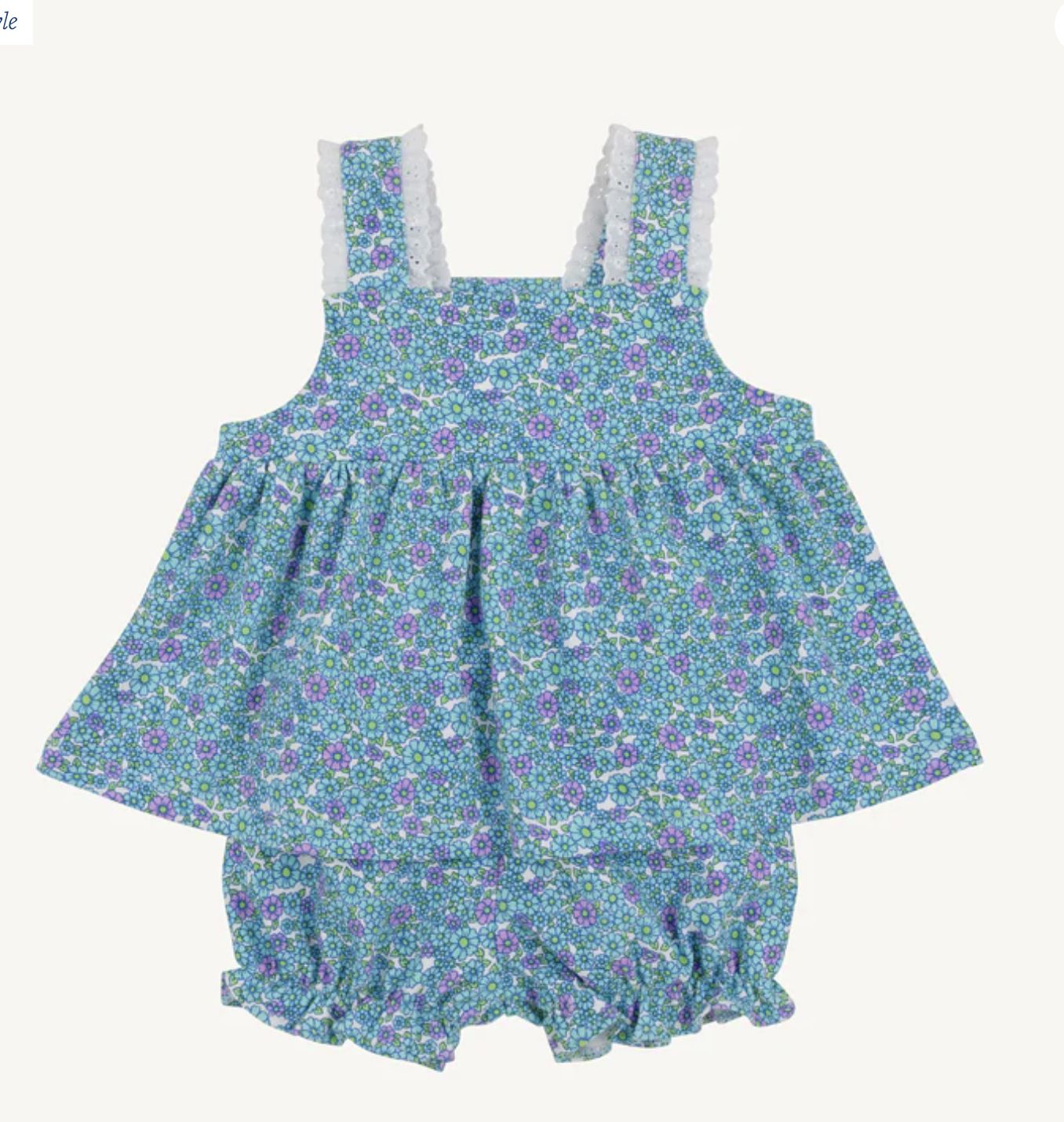 Babs Bloomer Set, Size: 6-12M
