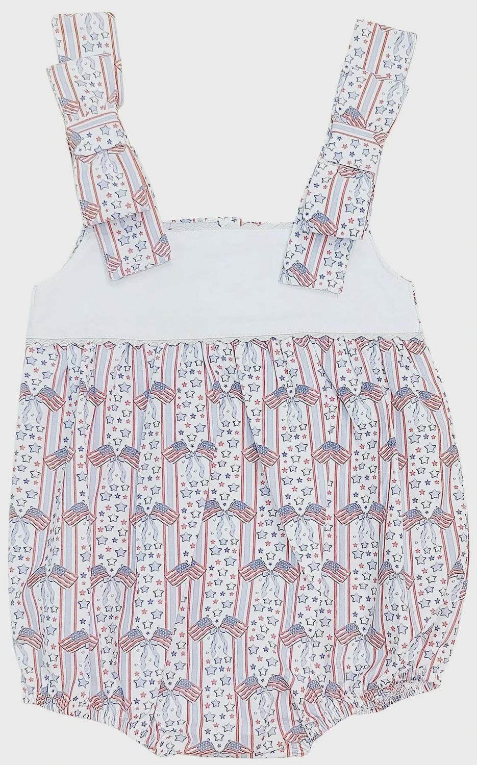 Patriotic Bow Shoulder Bubble, Size: 6m