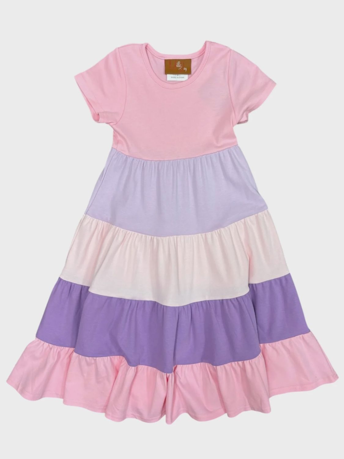 Purple &amp; Pink Maxi, Size: 2T