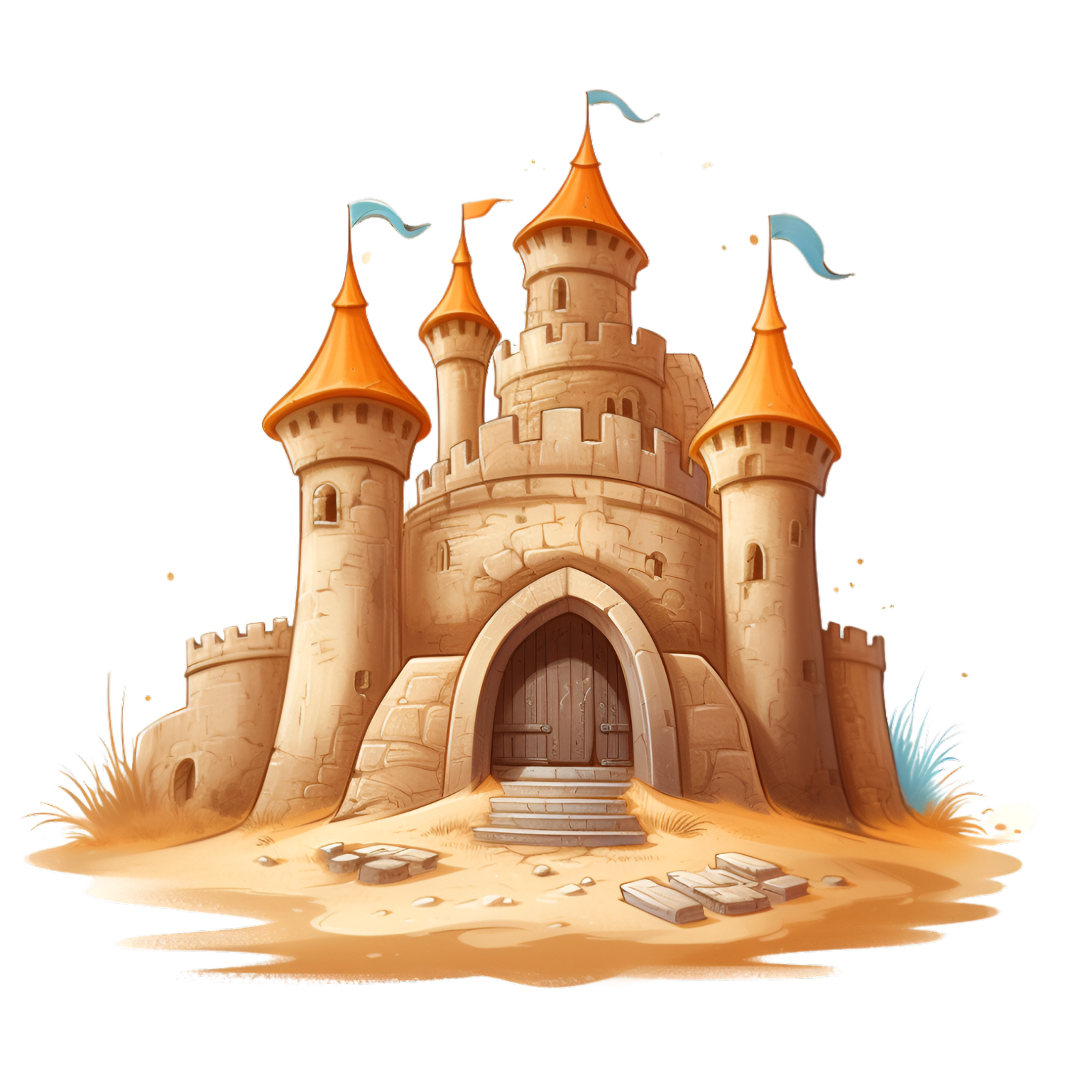 Sand Castle Medium Tote