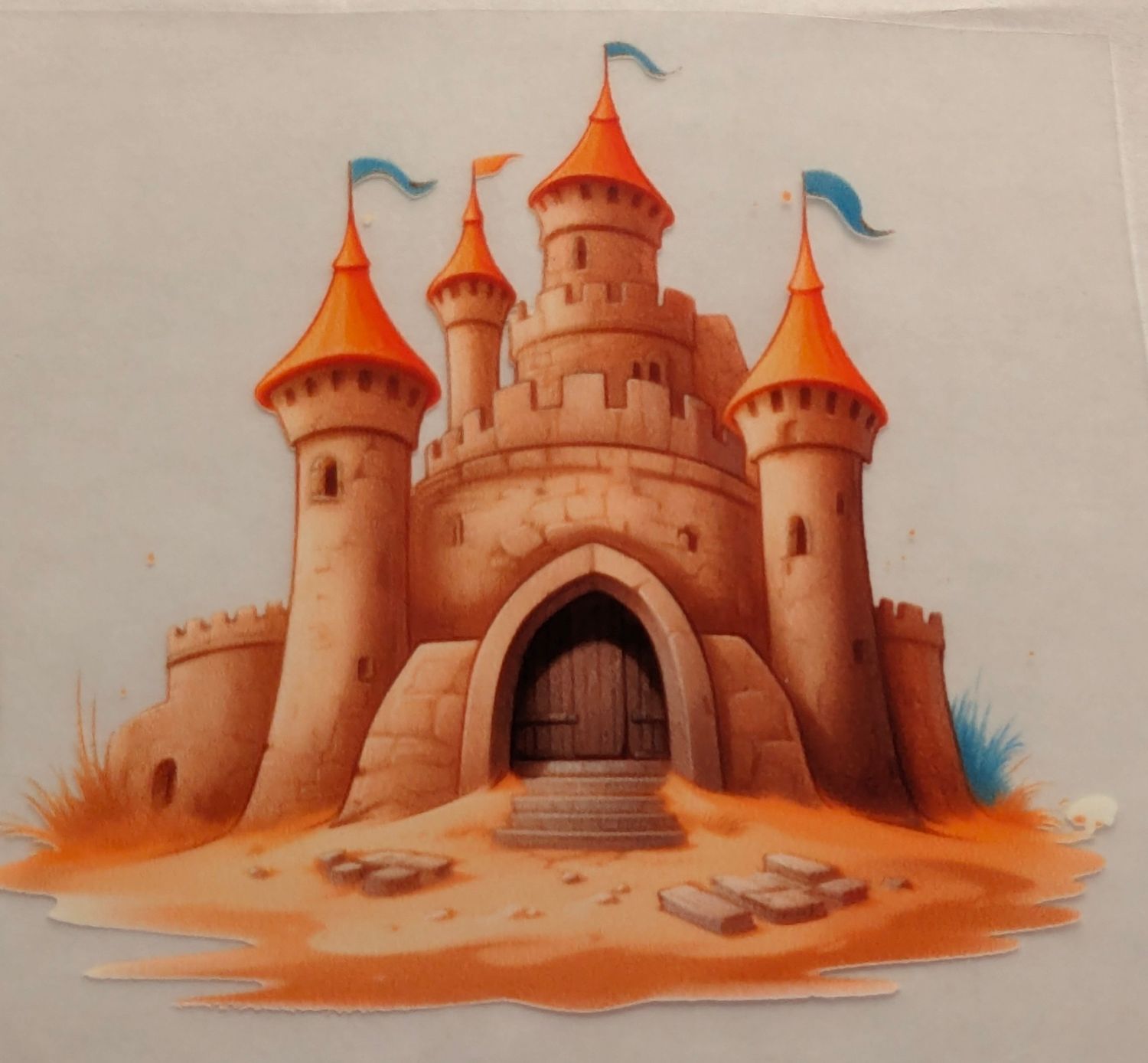 Sand Castle Large Tote