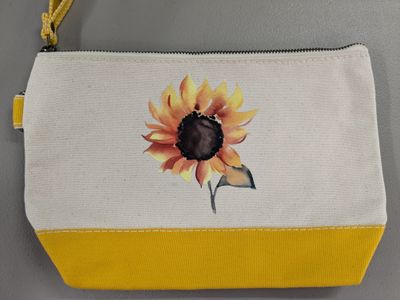 Sunflower Pouch