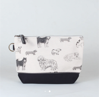 Dog Print Pouch