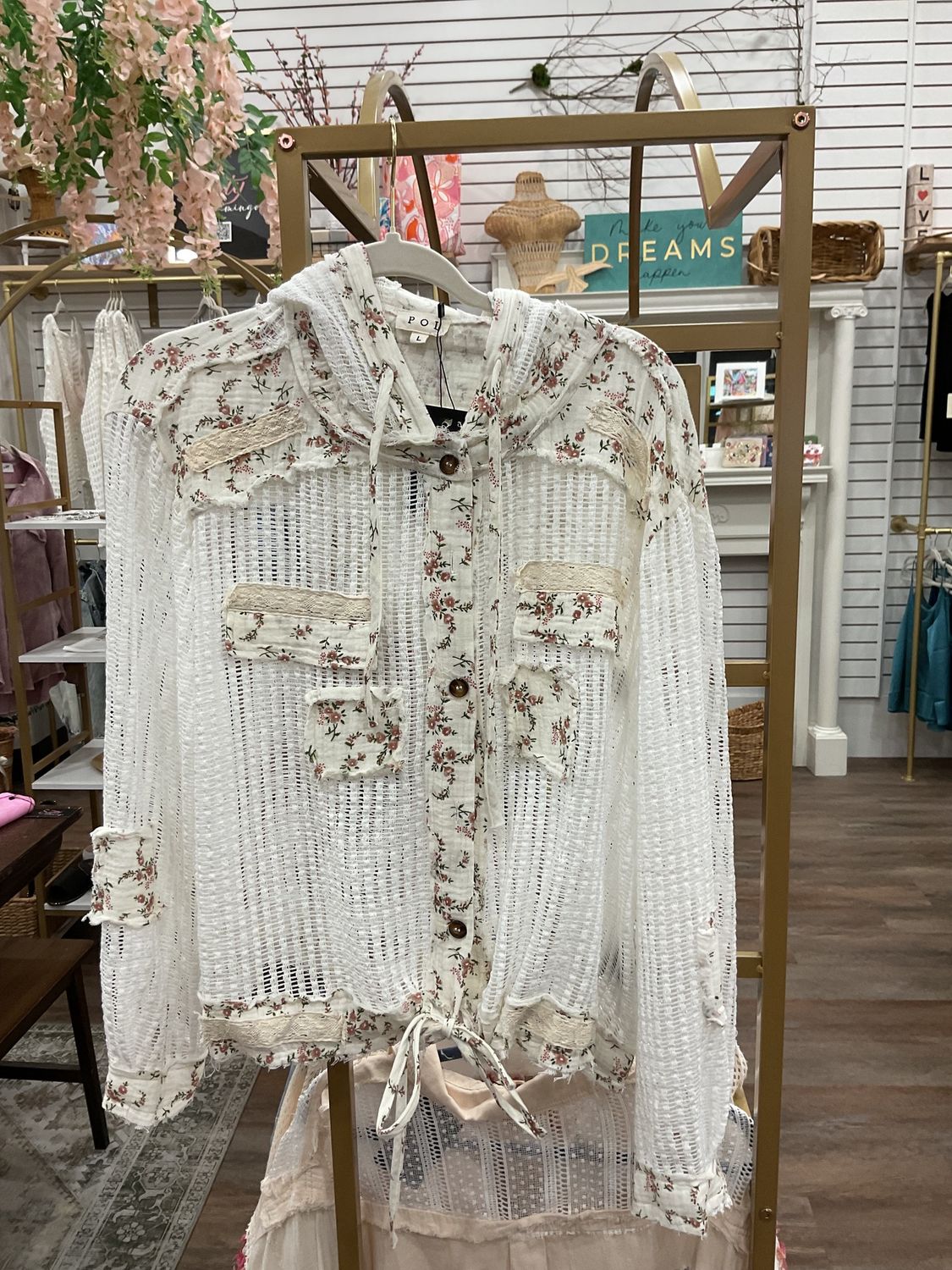Off white natural multi