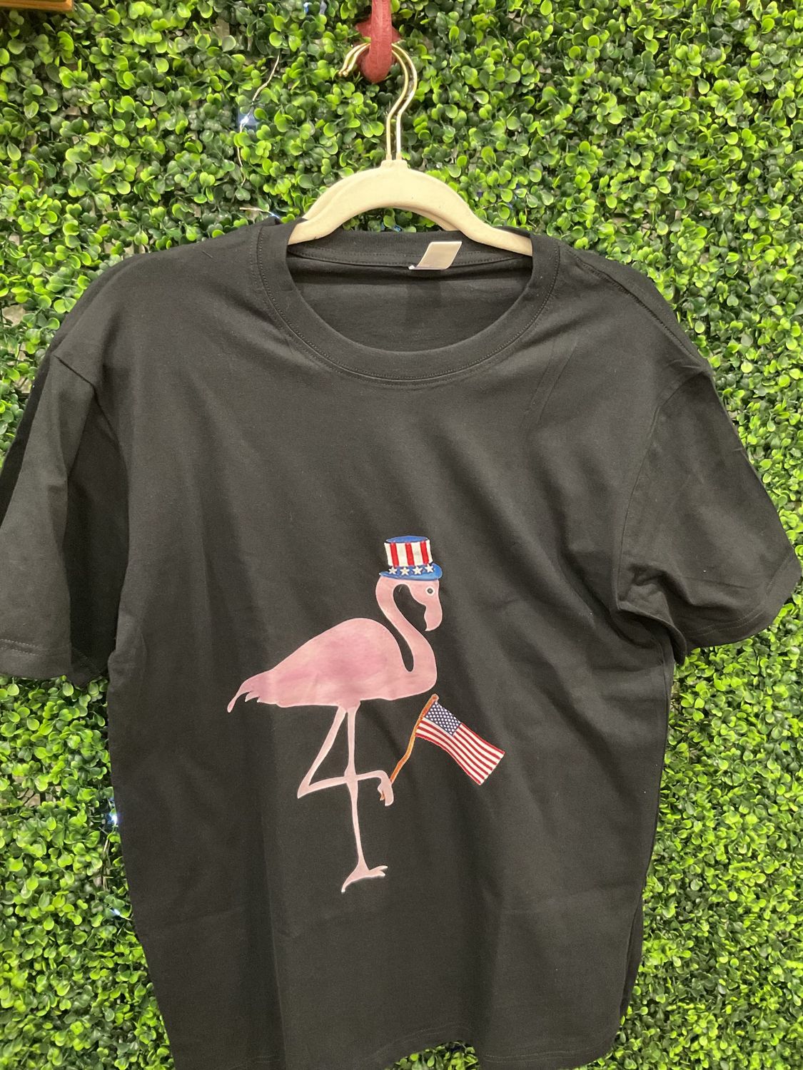 Flag flamingo