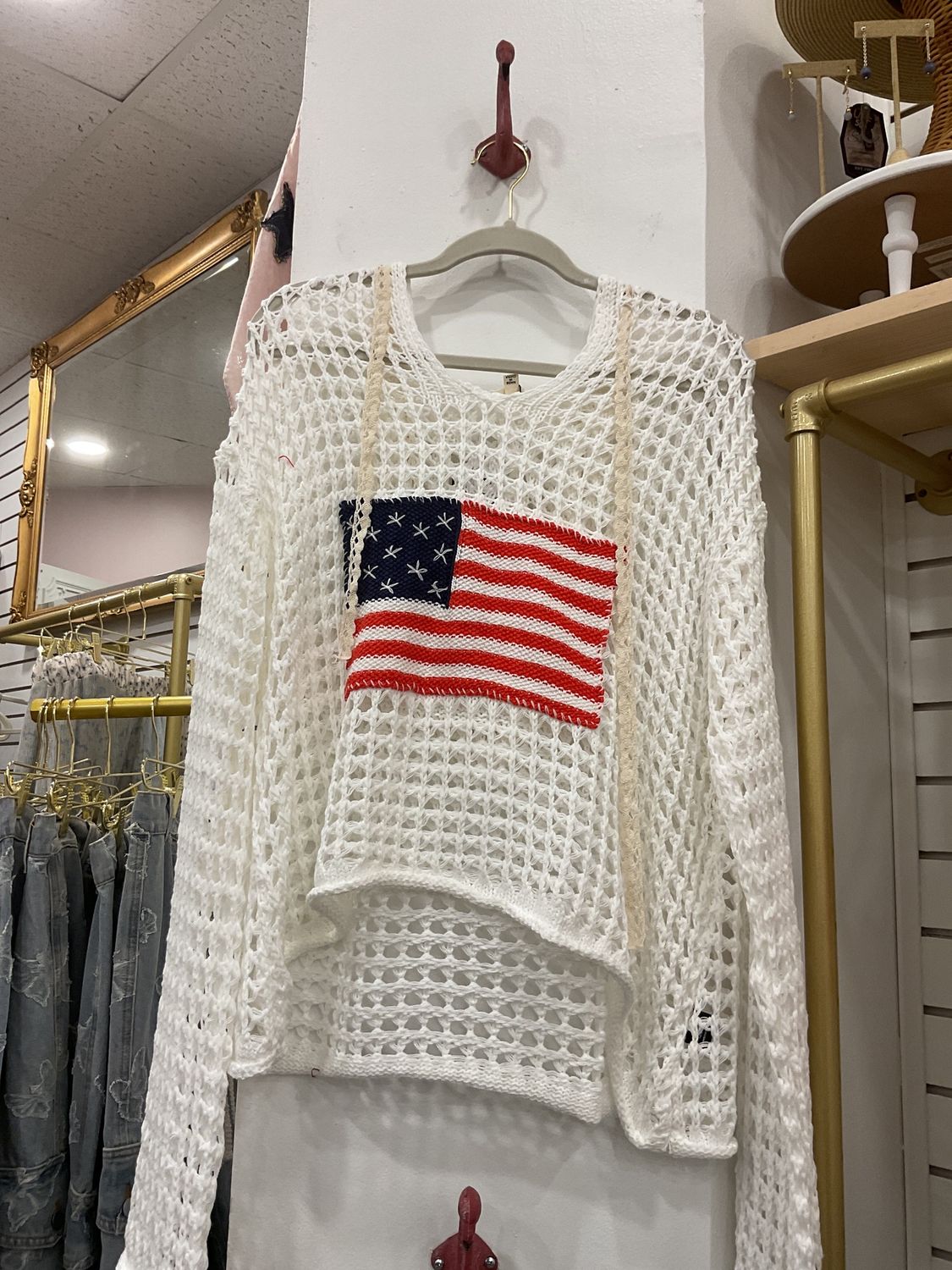 POL american flag shirt