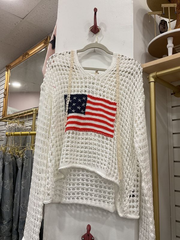 POL american flag shirt