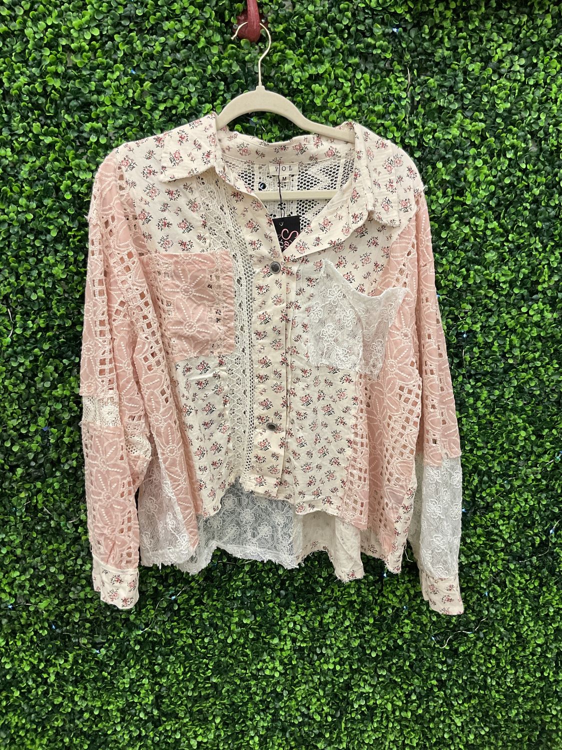 Multi Pink shirt