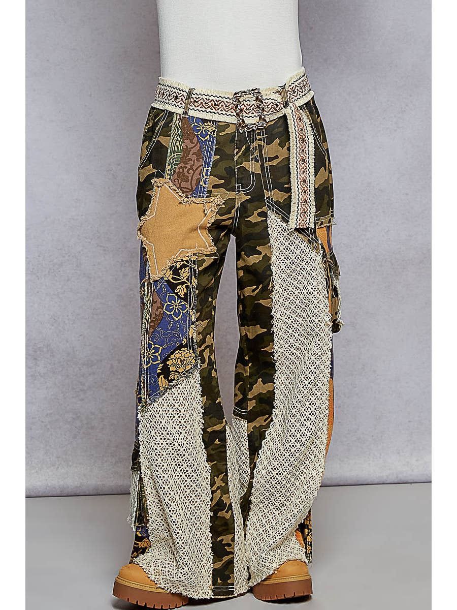 Camo star pants
