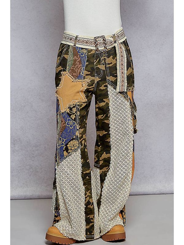 Camo star pants