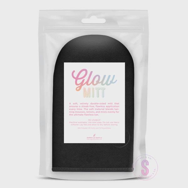 Glow Mitt- Black