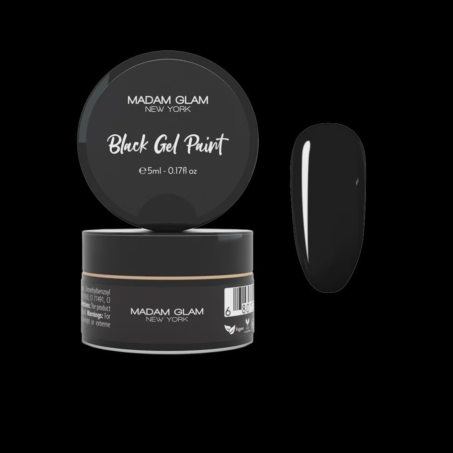 Black Gel Paint