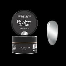 Madam Glam- Silver Chrome Gel Paint