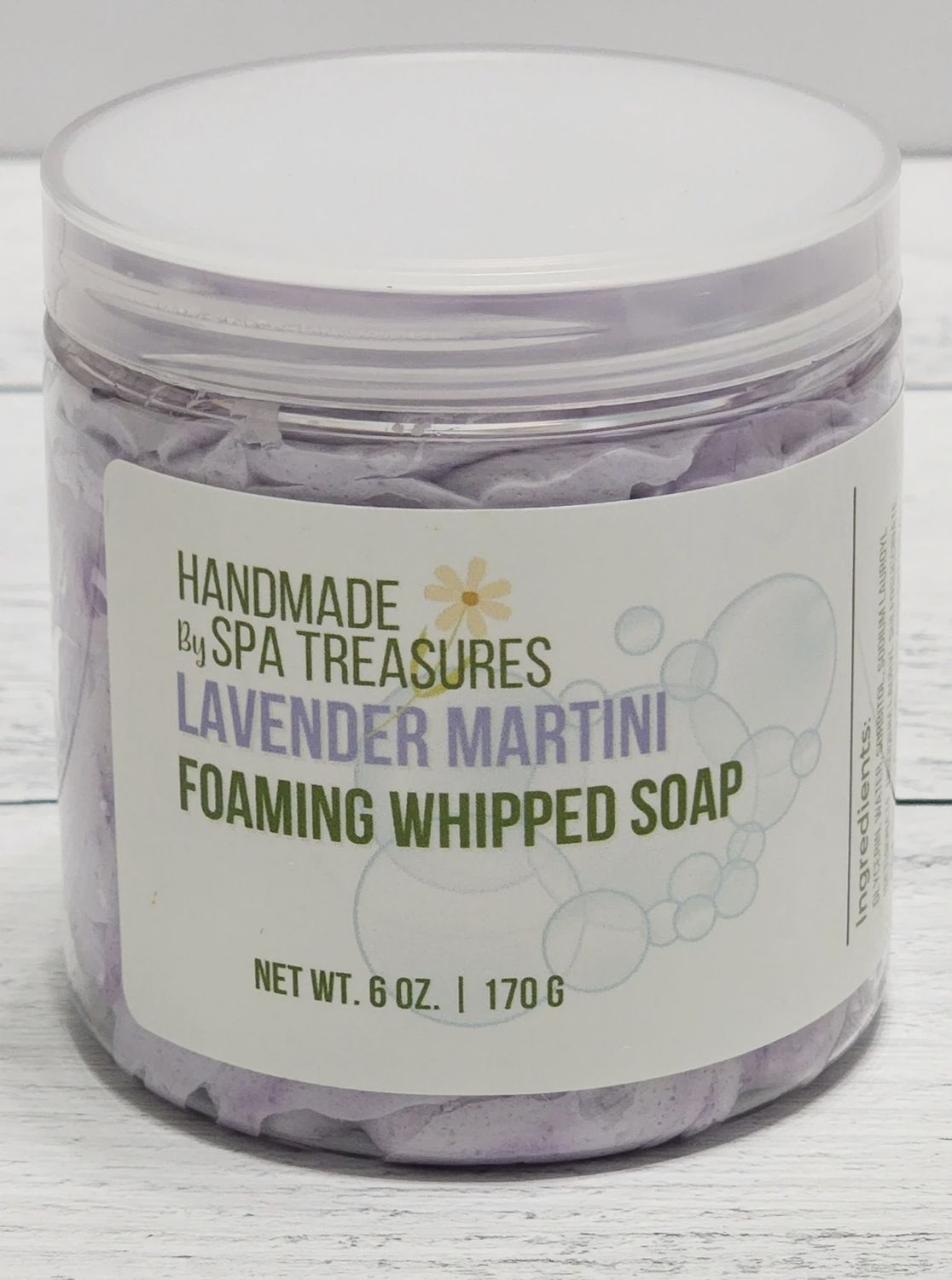 Foaming Whipped Soap-Lavender Martini