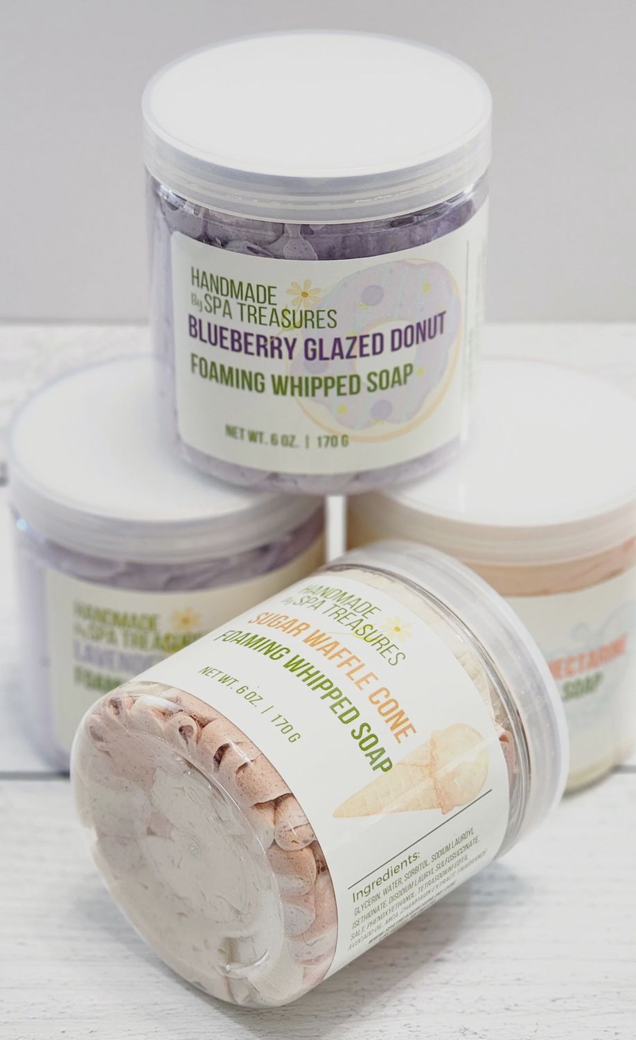 Foaming Whipped Soap- Island Coconut
