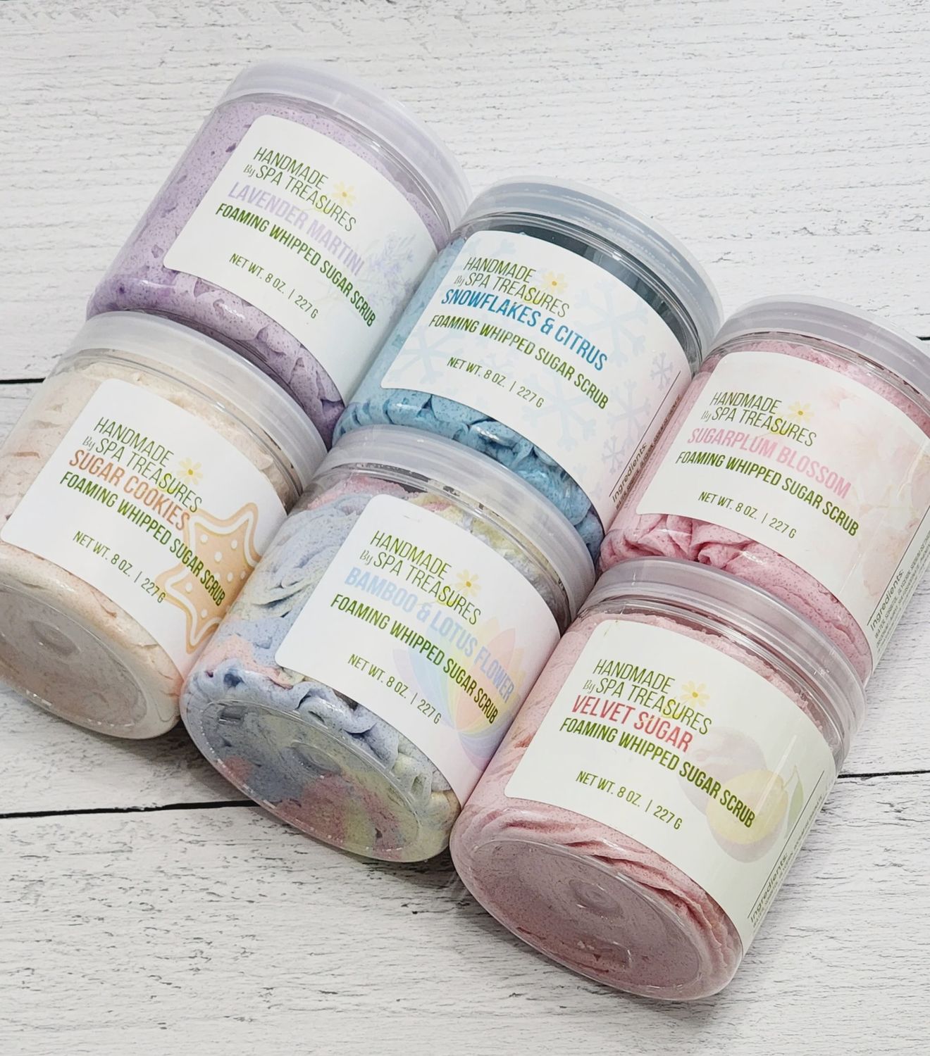 Foaming Whipped Sugar Scrub- Island Coconut