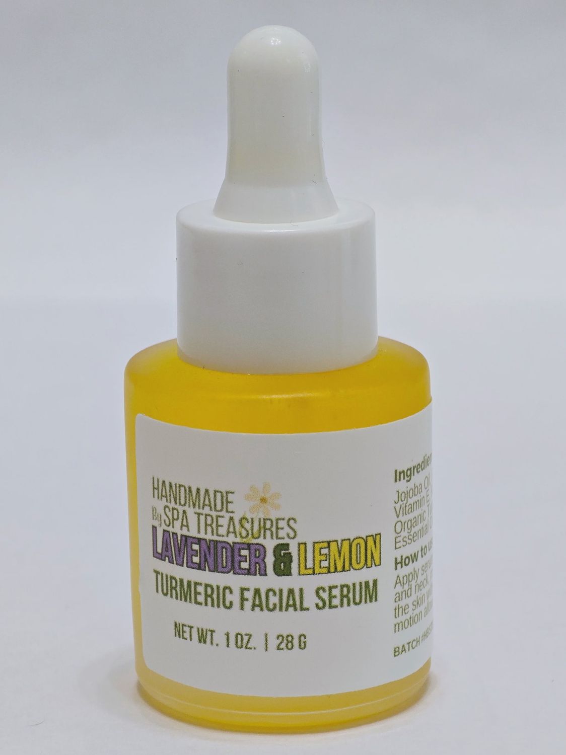 Turmeric Facial Serum- Lavender &amp; Lemom