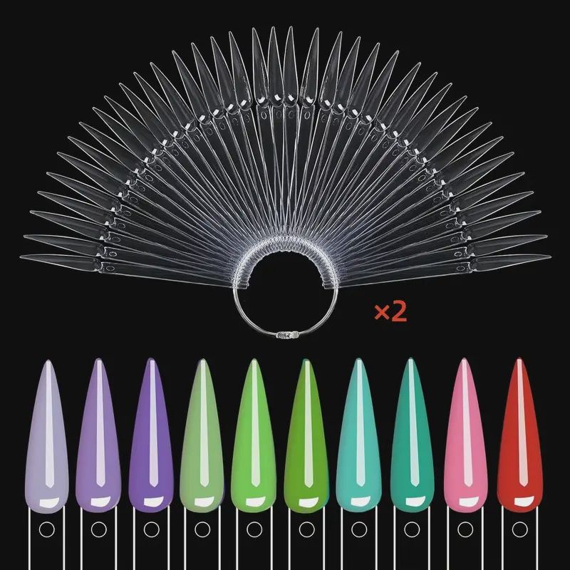 Example Tip Keys, Size: Long Stiletto