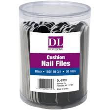 Mini Cushion black Files-50ct