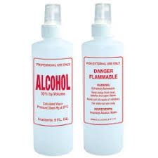 SNS Imprinted Bottle Alcohol Spray Top-8oz