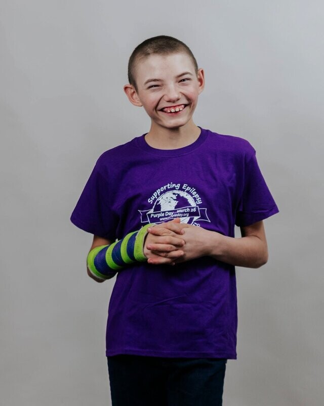 Purple Day T-Shirt - Youth