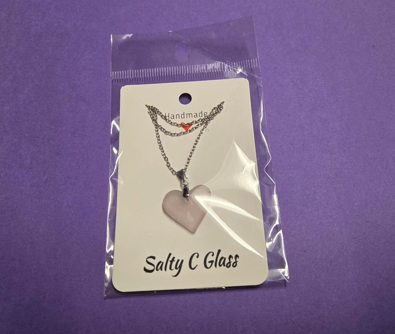 Purple Heart Necklace