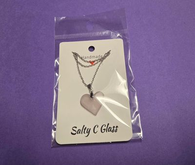 Purple Heart Necklace