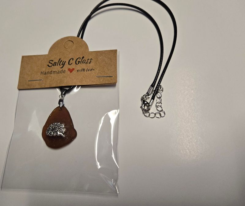 Amber Epilepsy Awareness Necklace