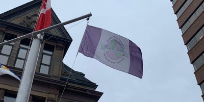 Purple Day/Epilepsy Awareness Flag