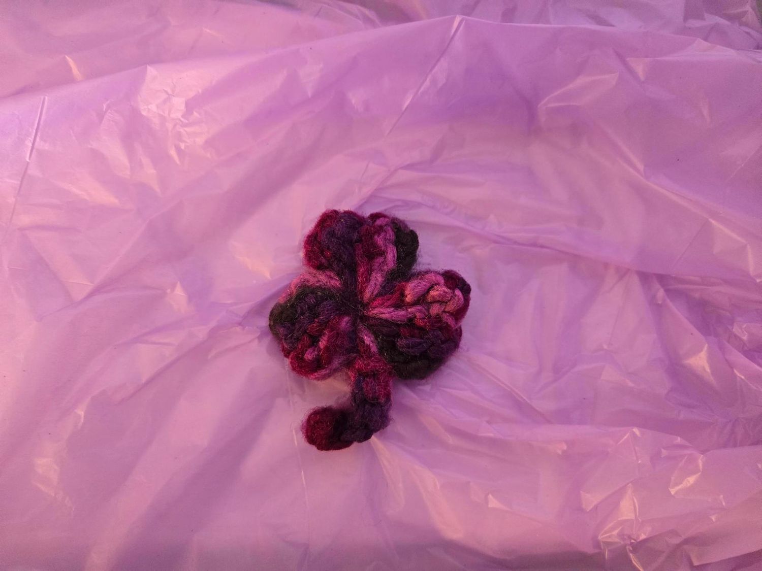 Made by Members - Purple Shamrocks