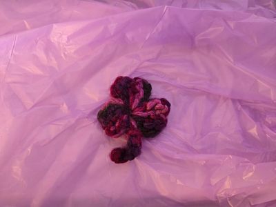 Made by Members - Purple Shamrocks