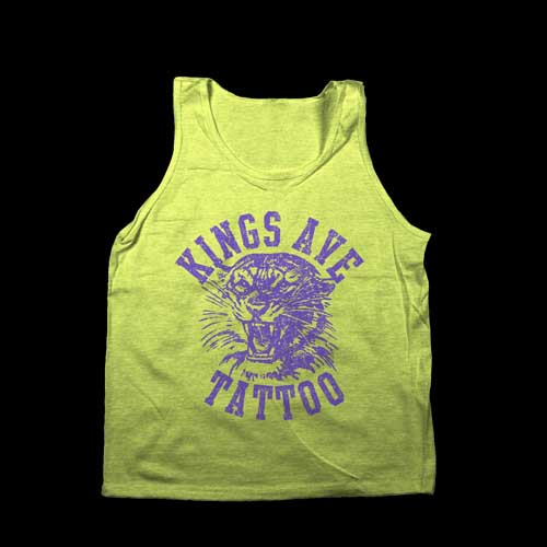 *Limited Edition* Tiger Tank: Neon Yellow &amp; Purple